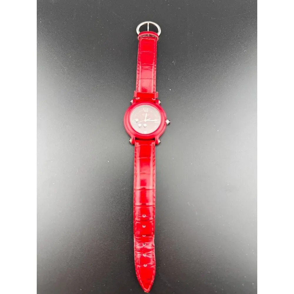 Chopard Be Happy 27/7779 Red Floating Diamond Watch